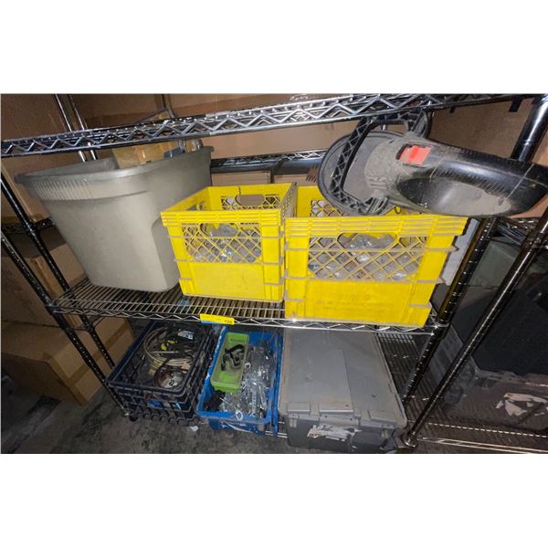 Group of Assorted Tools - Includes Regal 2 way Splitter, Saw, Bolts etc