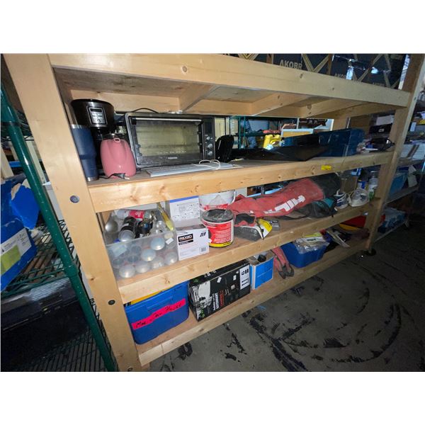 Group of Assorted Items - Includes Monitors, Tools, oven, Coffee Maker etc