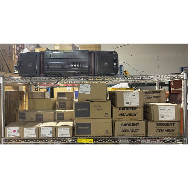 Group of Falcon Oneway Deadbolt Lock, Schlage Entrance Lock and More