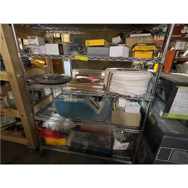 Group of Assorted Construction Tools