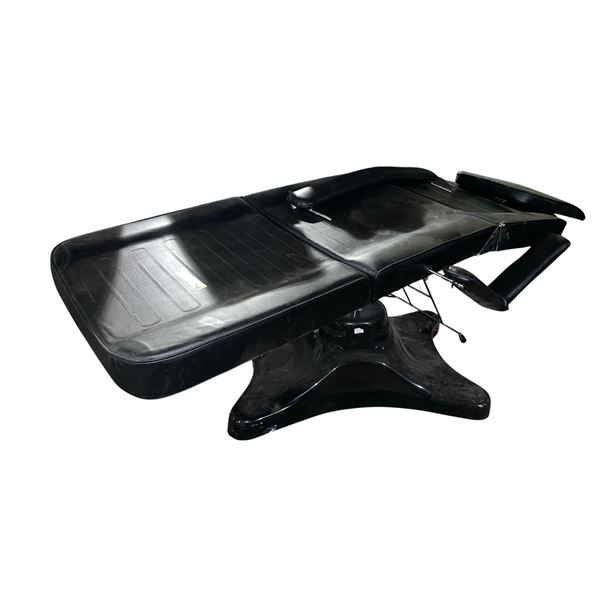 Multi-Position  Black Vinyl Adjustable Medical or Aesthetic Treatment Chair