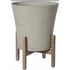 Image 1 : Group of 2 LH Patio Tapered Large Standing Pot - White wash