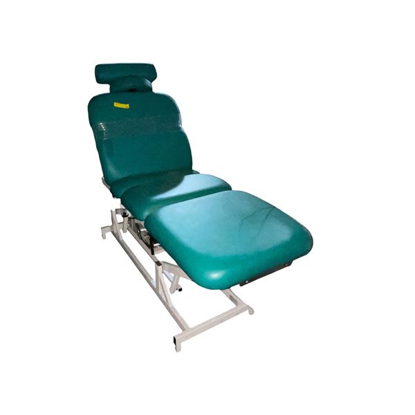 Multi-Position Green Adjustable Medical or Aesthetic Treatment Chair