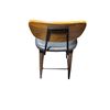 Image 2 : Group of 5 Mid-Century Style Wooden Bar Chairs with Leather Seats