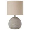 Image 1 : BNIB - Group of 2 Stone&Beam Round Concrete Table Desk Lamp Grey
