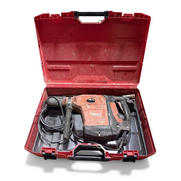 Hilti - Rotary Hammer Drill in Case - Model no: TE 70-ATC/AVR