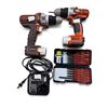 Image 1 : Group of 2 Cordless Drills, Bosch Impact Driver Bit Set & Charger