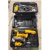 Image 2 : Group of Tools - Includes - Tool Box With Contents, DeWalt Circular saw & Hand Saw