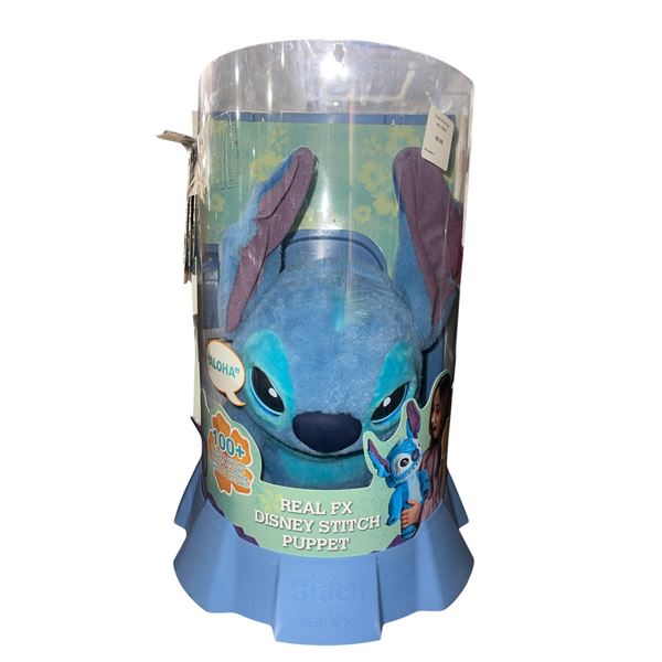 Realfx Disney Stitch Puppet Plush Toy