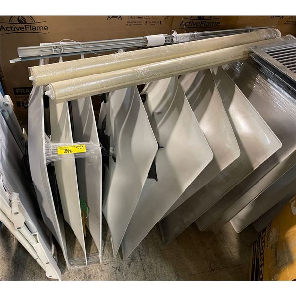 Group of 15+ Air Vent (13.5x26") and Ceiling Diffuser Vent Cover (23.5x23.5")