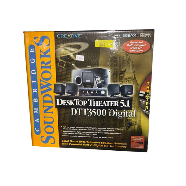 Cambridge SoundWorks DeskTop Theater DTT3500 Digital Speaker System