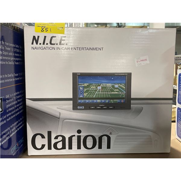 Clarion N.I.C.E. Navigation In-Car Entertainment