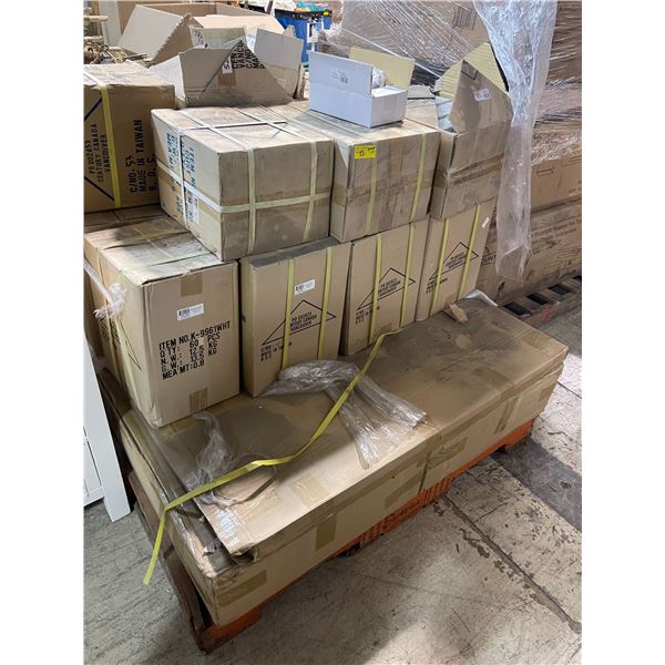 Pallet of J & R Home Products Steel Table Legs - Various Colour