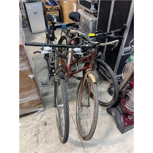 Group of 3 Assorted Bicycles