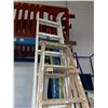 Image 2 : Group of 3 Tall Ladders, Approx. H71"-118"