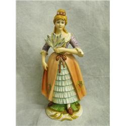 Capo-di-Monte Multi-Bisque Porcelain Figurine