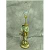 Painted Bronze Lamp