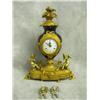 Gilt Bronze Figural Mantel Clock