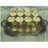 Image 1 : 13 Silver Plate and Leonard Goblets