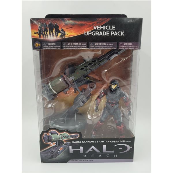 Sealed McFarlane Toys Halo Reach Vehicle Upgrade Pack (Gauss Cannon & Spartan Operator)