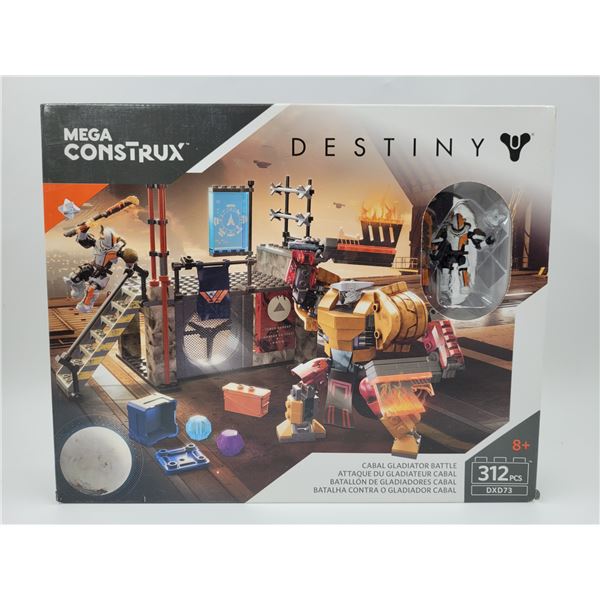 Sealed Mega Construx Destiny Cabal Gladiator Battle Building Set