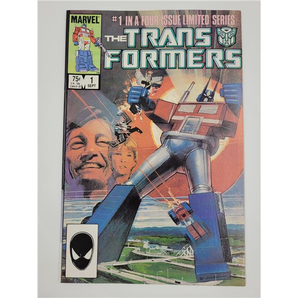 Marvel The Transformers #1 Comic Book