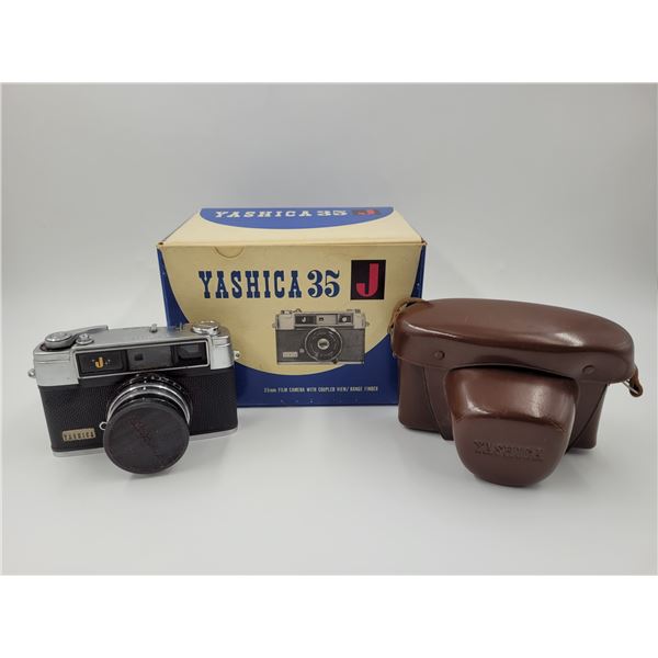Yashica 35 J 35mm Film Camera w/ Case