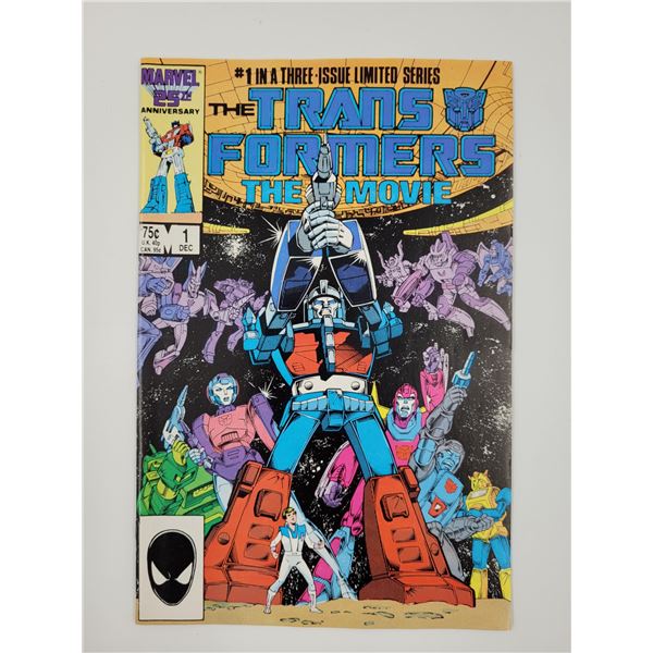Marvel The Transformers The Movie #1 Comic Book