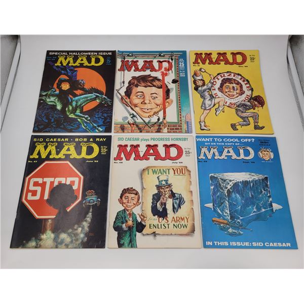 Lot of VTG Mad Magazines