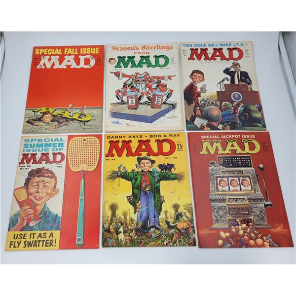 Lot of VTG Mad Magazines