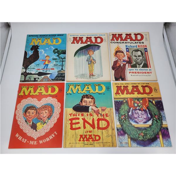 Lot of VTG Mad Magazines