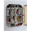Image 2 : Richard Wheatley Compartment Fly Box w/ Assorted Fishing Flies