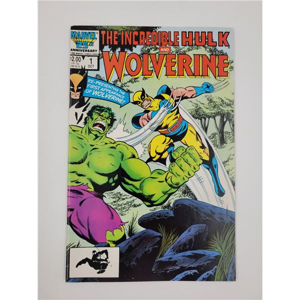 Marvel The Incredible Hulk & Wolverine #1 Comic Book