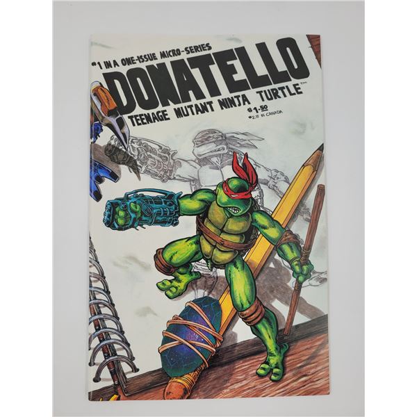 Donatello Teenage Mutant Ninja Turtle #1 Comic Book