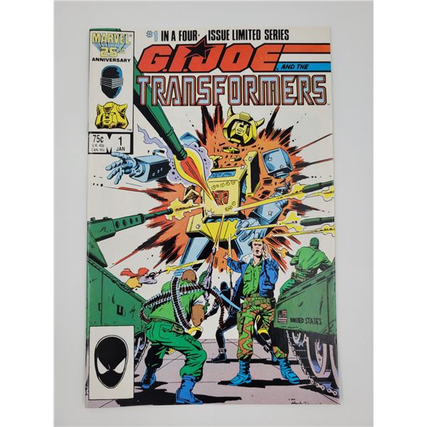Marvel GI Joe & The Transformers #1 Comic Book