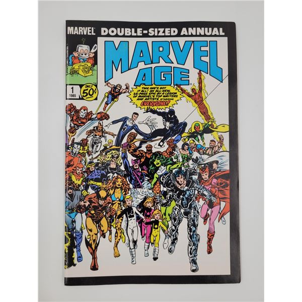 Marvel Age Double-Sized Annual #1 Comic Book