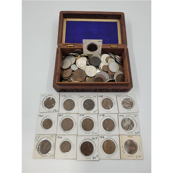 Lot of Assorted World Coins