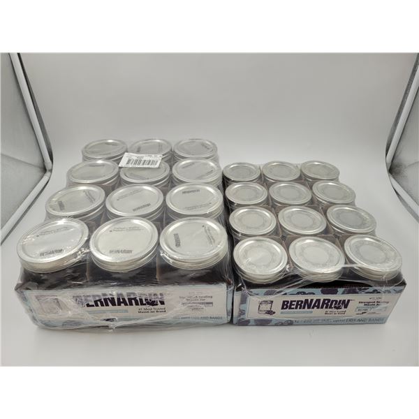 Lot of Bernardin Mason Jars