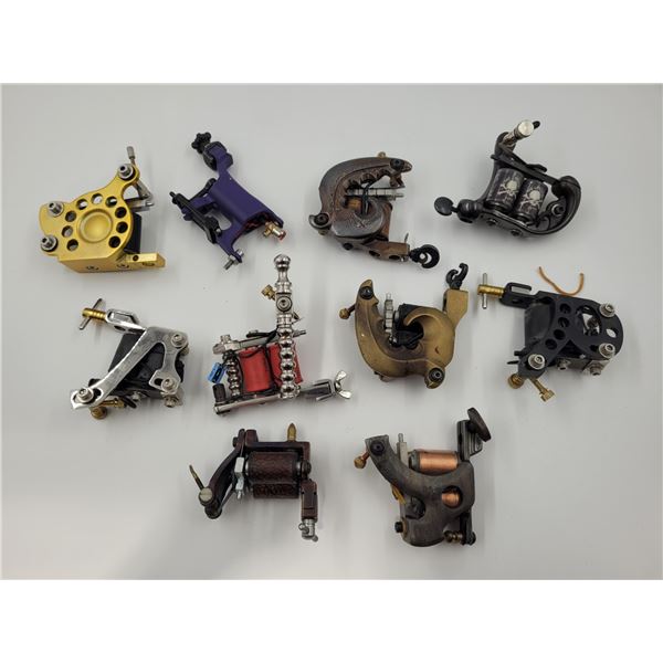 Lot of Assorted Tattoo Machines