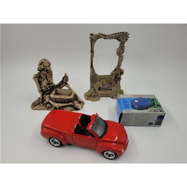 Smalls Lot w/ Air Pump, Car, & More