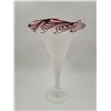 Image 2 : Fluted Art Glass Vase