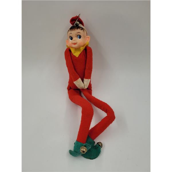 1950s/60s Knee-Hugger Elf Ornament