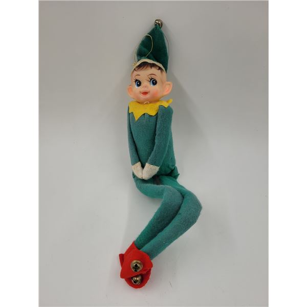 1950s/60s Knee-Hugger Elf Ornament