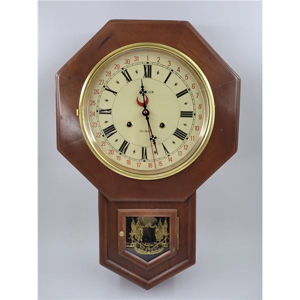 Daekor "31 Day" Wall Clock Made in Korea