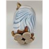 Image 4 : Blue Swirl Art Glass Vase