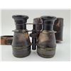 Image 2 : Antique Binoculars w/ Leather Accents & Case