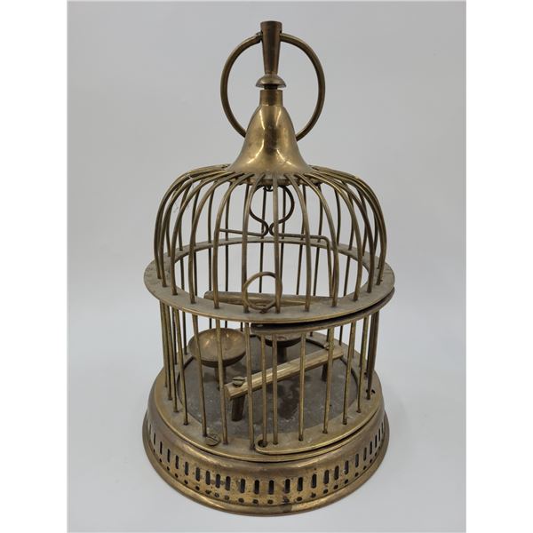 Small Decorative Brass Bird Cage