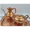 Image 2 : VTG Femish Copper Tea & Coffee Set
