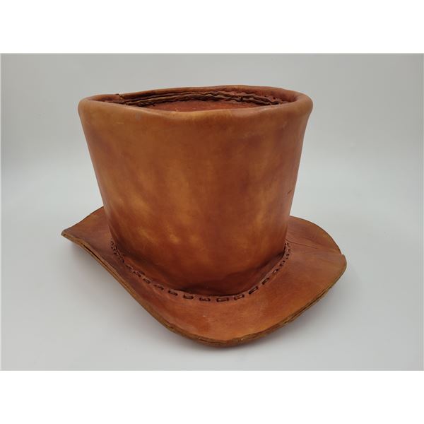 Handmade Leather Top Hat