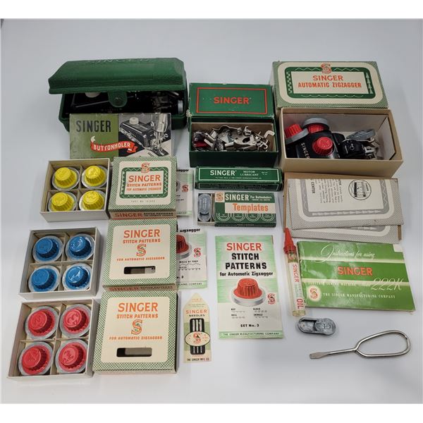 VTG Singer Sewing Supplies